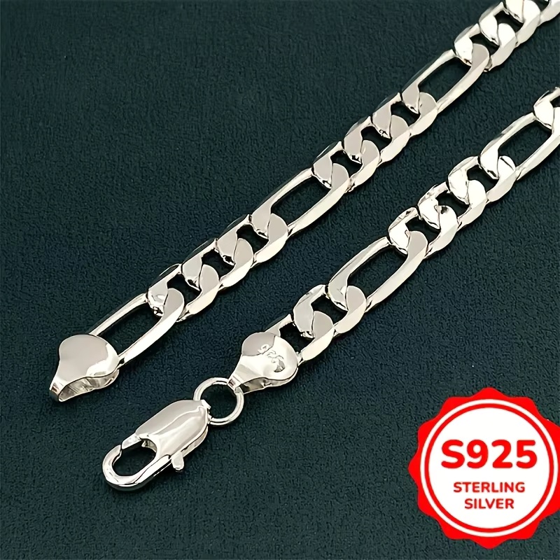 Wholesale Men's 925 Sterling S - Lobster Clasp Silver recension och pris