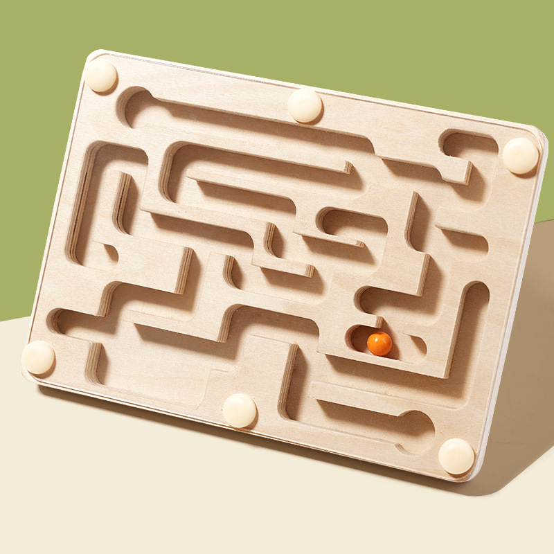 Small Wooden Balance Bead Maze - Jewelry Making Board recension och pris