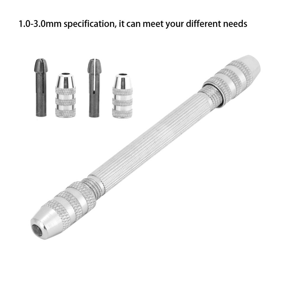 2Pcs Manual Metal Pin Vise Chu - Jewelry Making Drill recension och pris